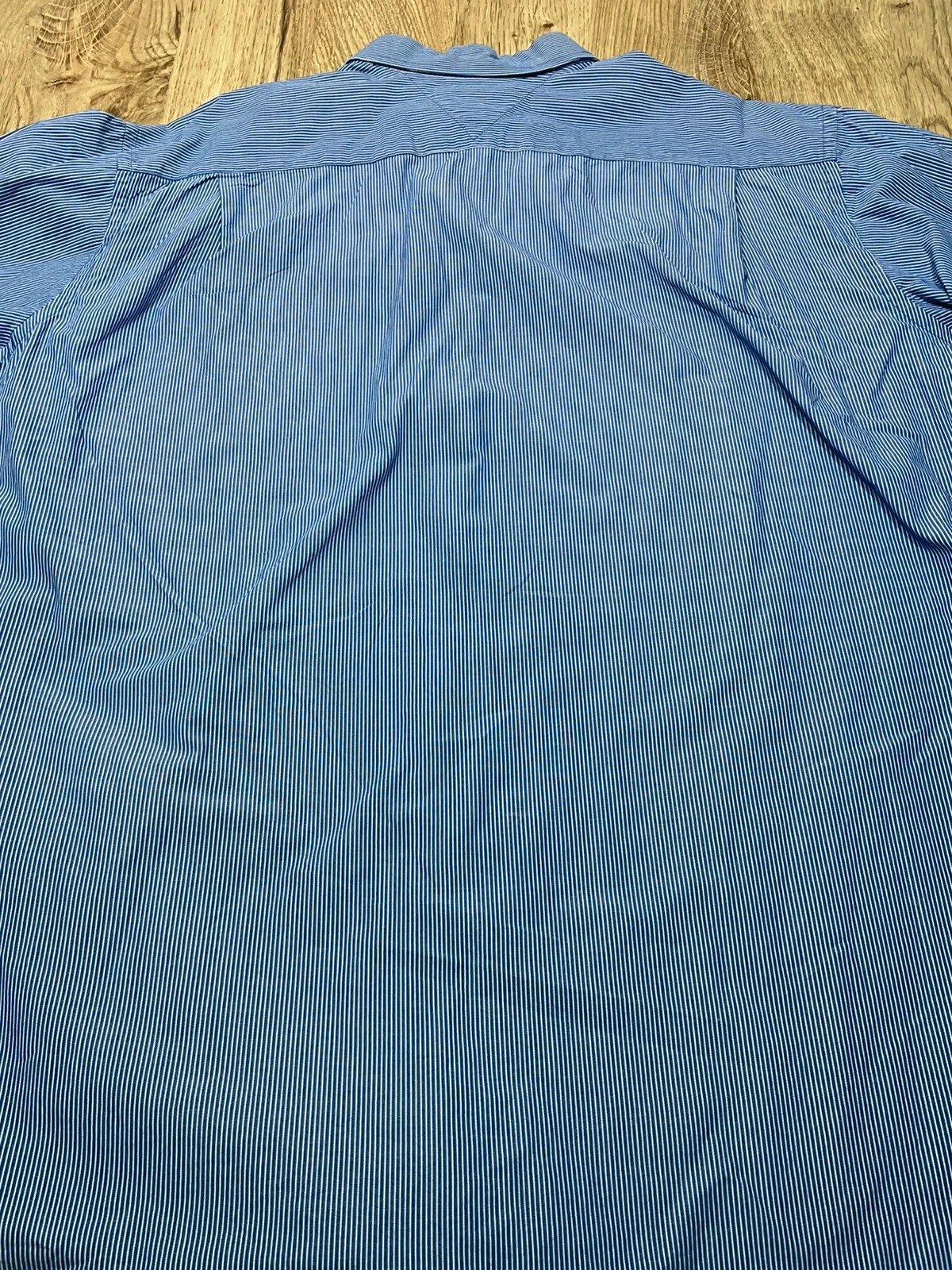 Chemise Tommy Hilfiger Crest XL 17 32-33 Chic 100% Coton Rayée Bleu – photo 11